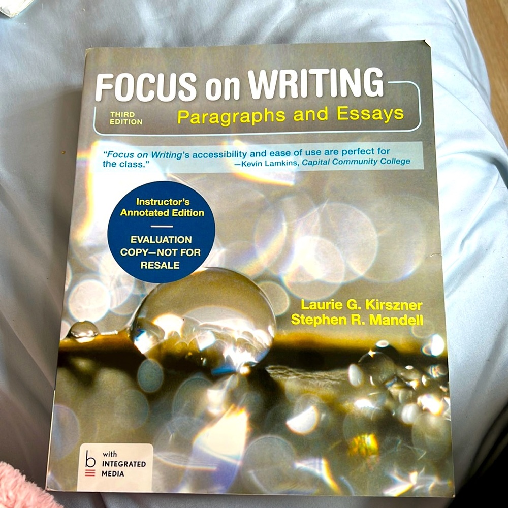 Focus on writing Third edition paragraphs and essays